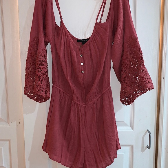 Longsleeve Flowy Romper - Picture 1 of 1